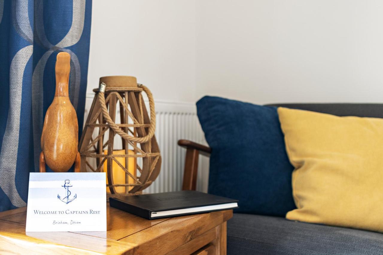 A Modern And Cosy Apartment Just Yards From Brixham'S Bustling Harbourside Exterior foto